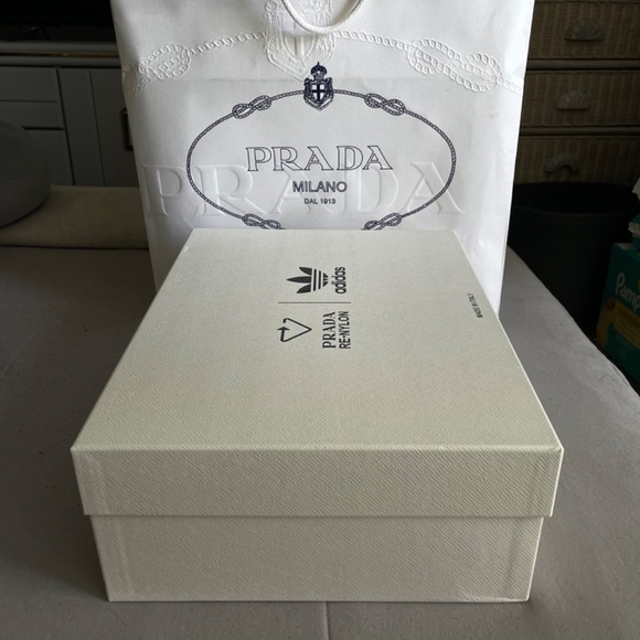 Prada x Forum High “White” M 9 1/2 - Picture 7 of 14